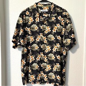 Tommy Bahama Black Hawaiian Men's Shirt